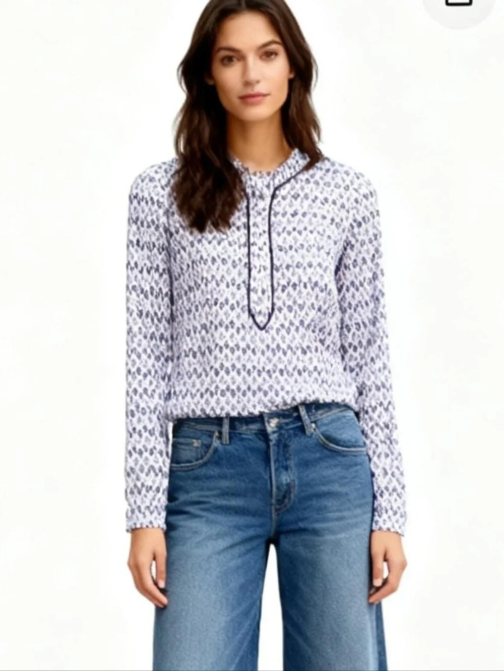 Tory Burch Long Sleeve Top Size 2
